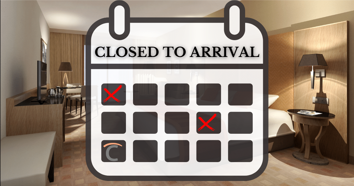 closed to arrival